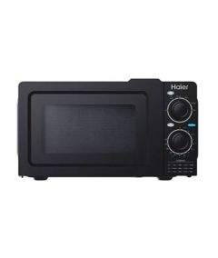 Haier Solo Microwave Oven 20Ltr Black (HGL-20MXP8) - On Installments NomanT( 3 Months 0% Percent Profit Product Available On 48 Months Installment )
